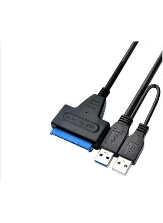 كابل محول USB 2.0 إلى Mini SATA – لتوصيل مشغلات CD/DVD على اللابتوب – عملي وسهل الاستخدام - Image 1